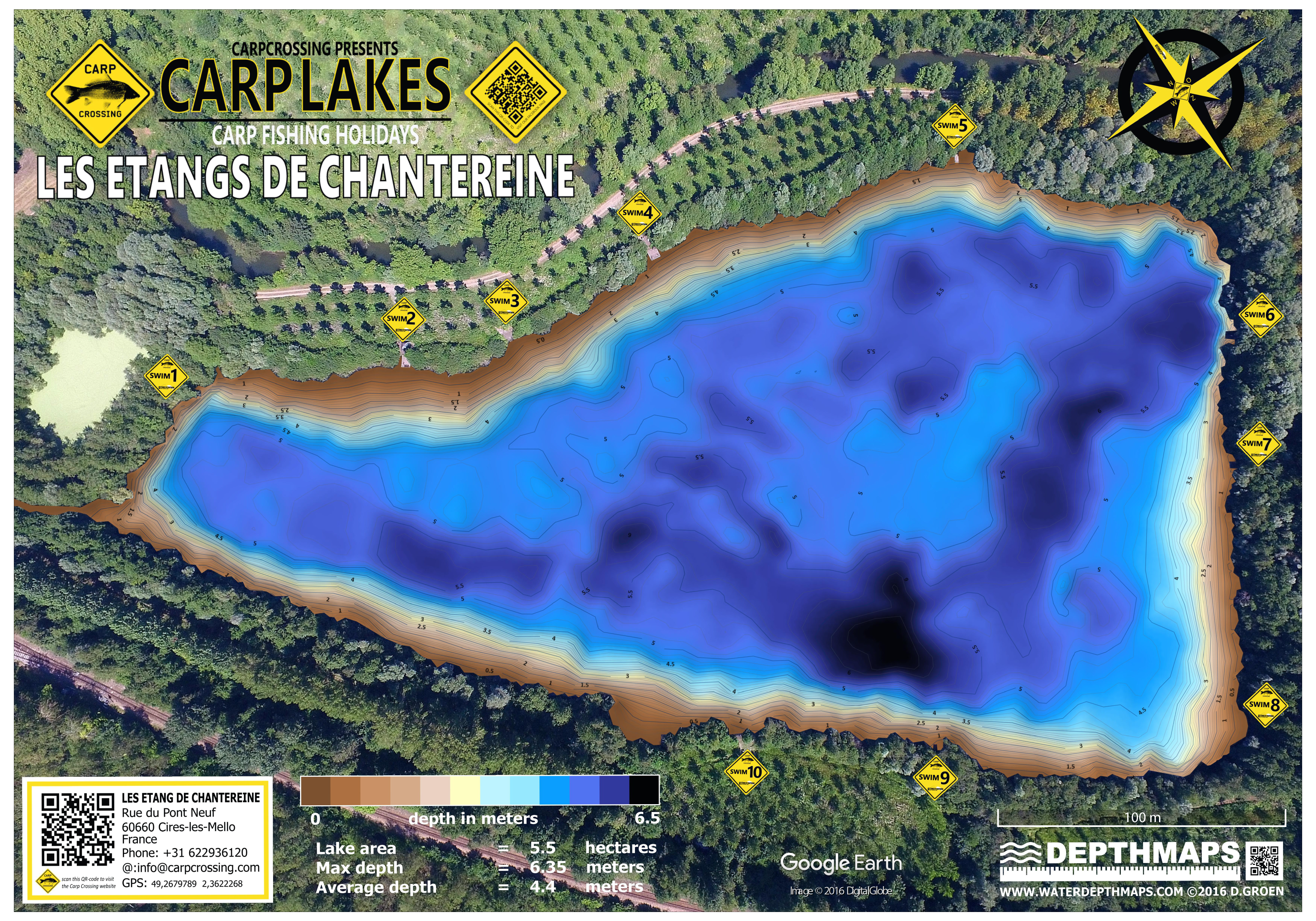 carplakes-lake-map-etang-de-chantereine
